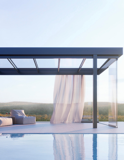 Frameless Glass Canopy